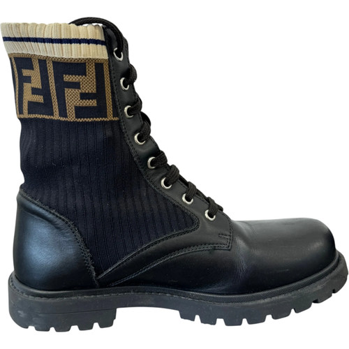 Fendi women logo boots - fendi, women's