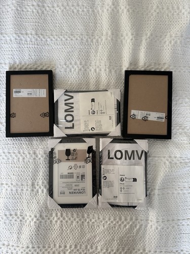 Ikea lomviken black frames - lomviken,