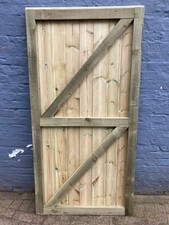 GATE SUPER HEAVY DUTY TIMBER WOODEN MADE TO MEASURE TREATED TONGUE & GROOVE GATE