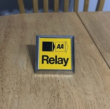 Vintage AA Relay Metal Car