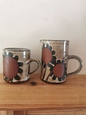 Briglin Pottery Jug & Cup