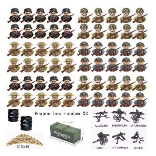 Custom lego army soldier - army,