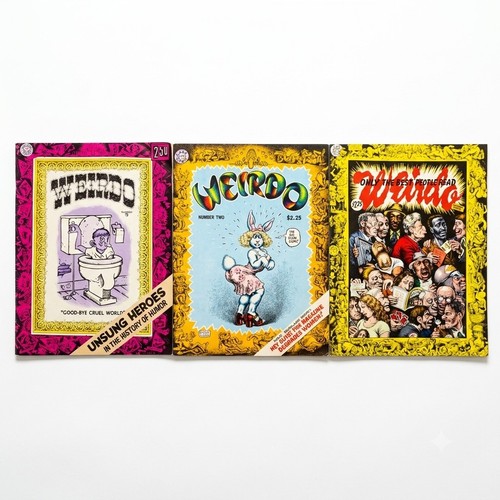 Weirdo magazine lot - weirdo,