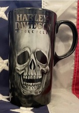 Harley Davidson Skull Ceramic large Mug 