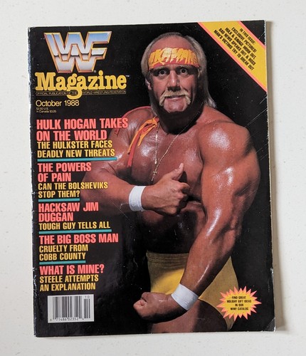 Wwf wwe magazine october 1988 - wwf,