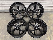 Audi RS6 RS7 Style 19” Alloy Wheels 5x112 Gloss Black