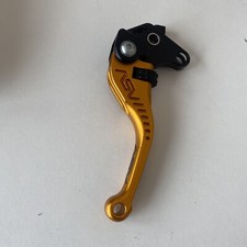 ASV C5 SPORT SERIES CLUTCH LEVER, SHORTY GOLD SATIN FINISH CRC545-SG MOTORCYCLE