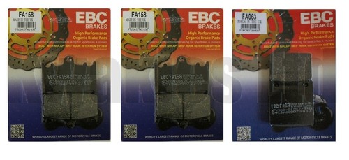 Ebc front and - rear, brake