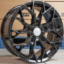 18" van 4 gloss blk Ford