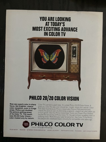 Philco color 20 - tv, 20/20