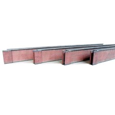 Pre cut modern red brick - pre-cut, 5'