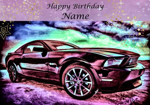 Personalised birthday card - birthday,