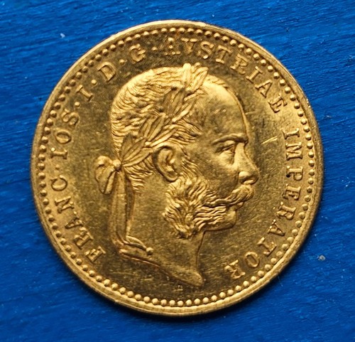Gold austrian ducat 1896 - ducat,