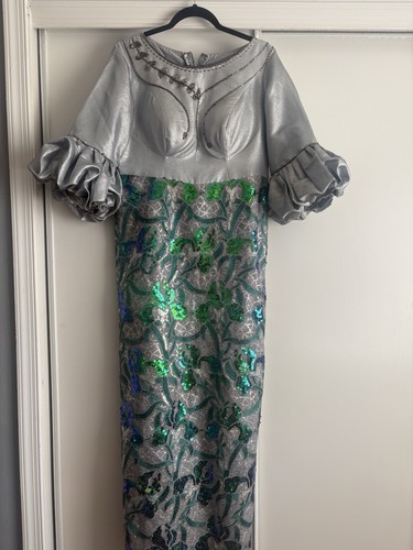 African evening gown - evening,