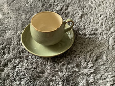 Rare Denby Camelot Cup & Saucer Stoneware Tea / Coffee 80’s
