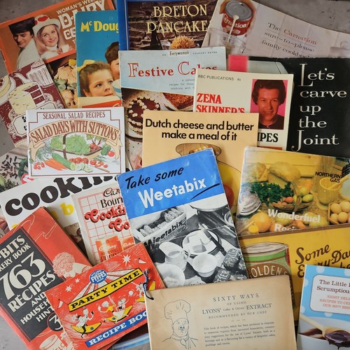Collection x20 vintage cookery - collection,