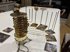 Restored Eaglemoss 11 planet model solar system orrery, fully working
