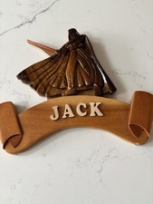 Room  Name Sign Darth Vader Theme  With The Name Jack Made Of Wood Very Unique