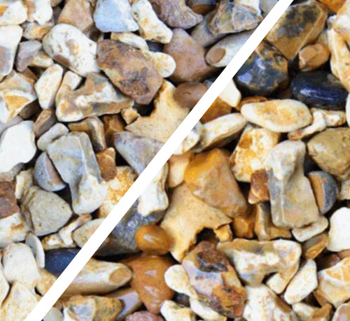 Decorative gravel golden - decorative,