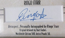 RINGO STARR SIGNED BEATLES