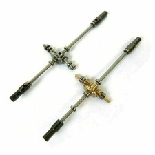 DIY for WPL B16 B36 Metal Gear Bridge Shaft Axle Kit Ural Military RC Car Parts