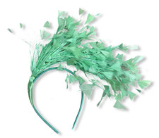 Full Feather Large Fascinator