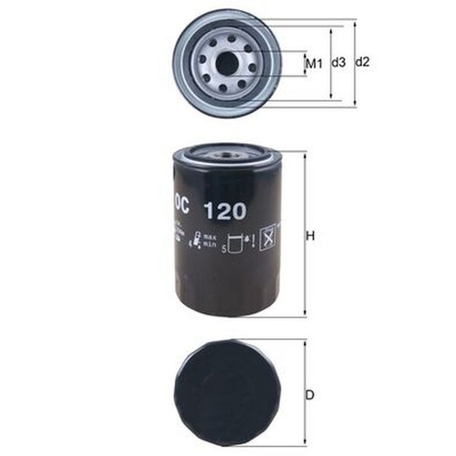Oil filter for daihatsu - for,