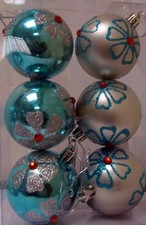 Turquoise Blue & Silver