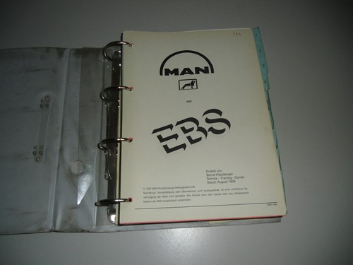 Training material truck man - training,