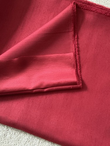 Yards wide claret - 6, satin