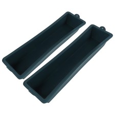  2 Pcs Feed Drinking Trough