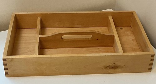 Wooden garden trug - wooden, with
