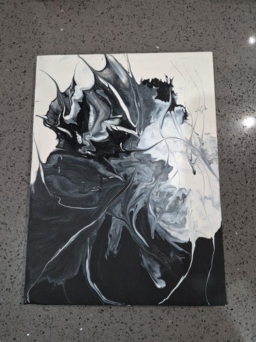 Acrylic fluid pour - acrylic,