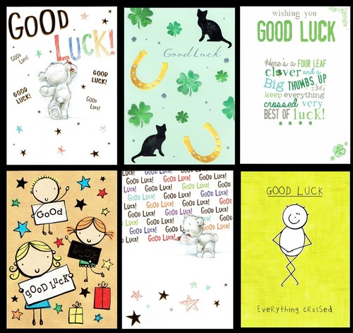 Good luck card - good,