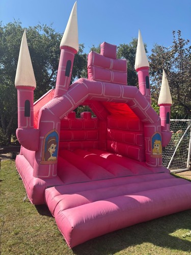 Princess themed bouncy castle - bouncy,