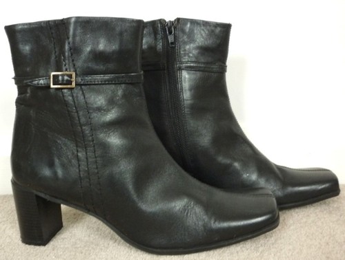 Barratts black ankle boots - black,