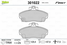 FRONT BRAKE PAD SET DISC BRAKE