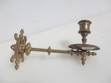 Antique Brass Piano Candle