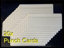 Vintage 20x UK beige 80 column