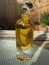 Vintage SARK Glass Scent Perfume Bottle & Stopper - Signed - Stunning