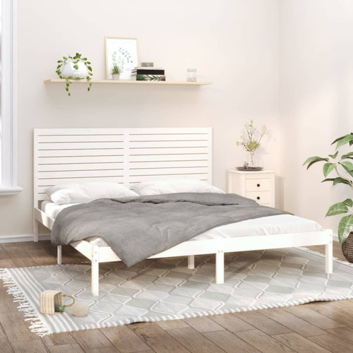 Bed frame extra long solid