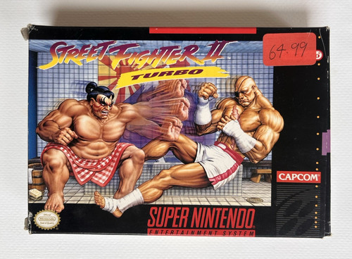 Street fighter turbo snes - ii,