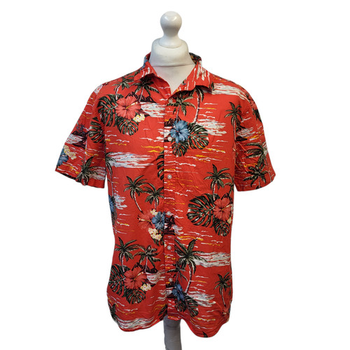 Primark hawaiian shirt red - hawaiian,