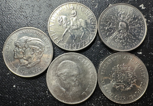 Commemorative crowns - 5,