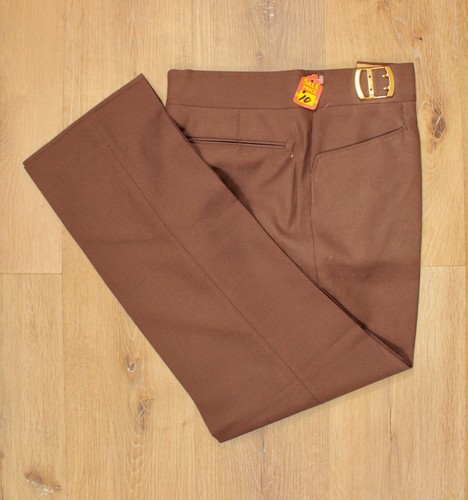 Men vtg 1970s nos - vtg, brown