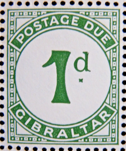 Gibraltar 1956 green - 1956, d1