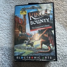 Kings Bounty - Sega Mega Drive Action Role Playing Strategy Video Game Boxed