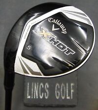 Left Handed Callaway X Hot 5 Wood Regular Graphite Shaft Spalding Grip