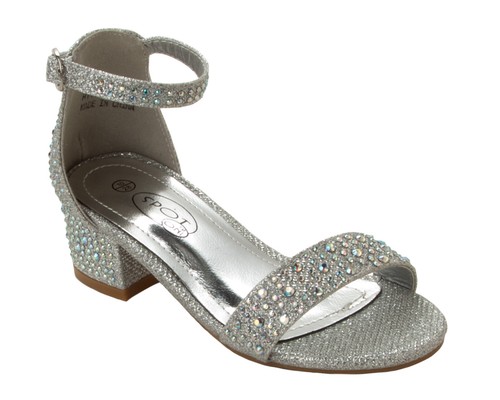 Girls glitter diamante low - girls,
