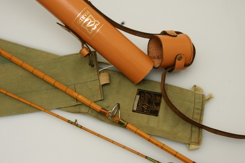 Hardy split cane spinning - , rod